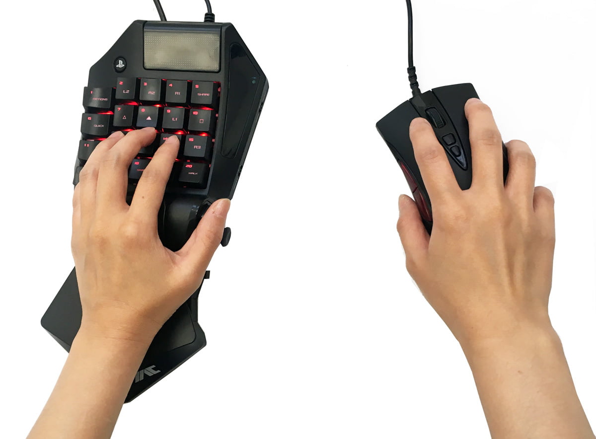 Preview: With the PRO TAC of Hori, play your PS4 FPS with a keyboard